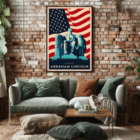 Tribute to Abraham Lincoln Poster