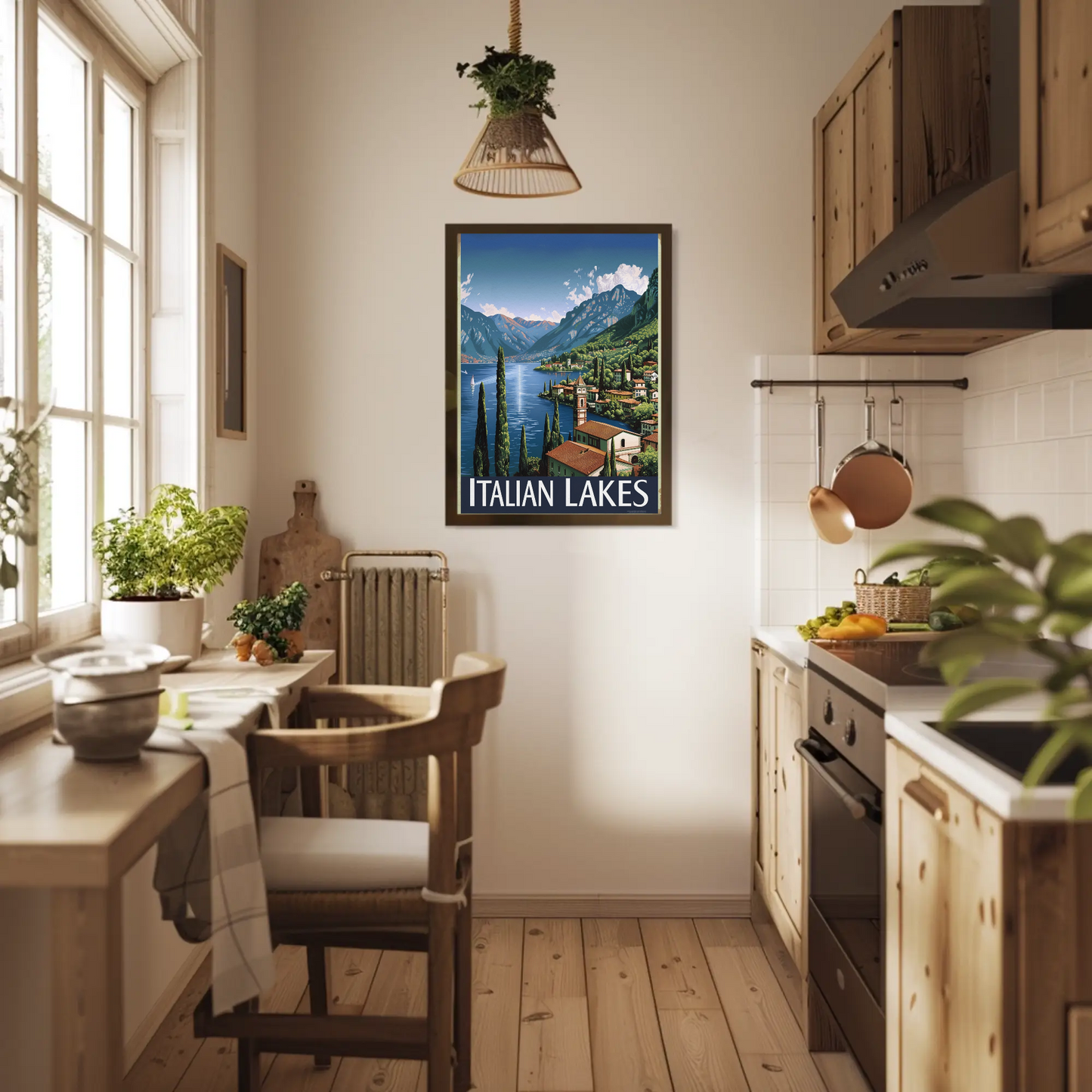 Italian Lakes Landscape