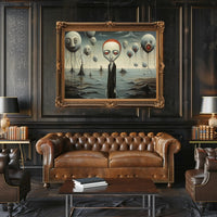 Eerie Surrealism: Dreamy Otherworldly Art Poster - Artistic Poster