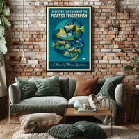 Discover the Charm of the Picasso Triggerfish Poster
