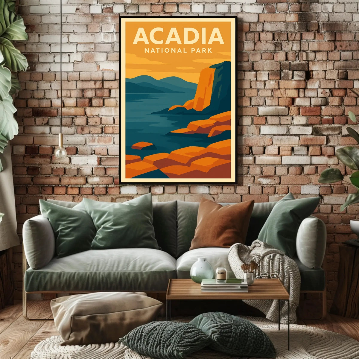 Acadia National Park Scenic Wanderlust Decor Poster