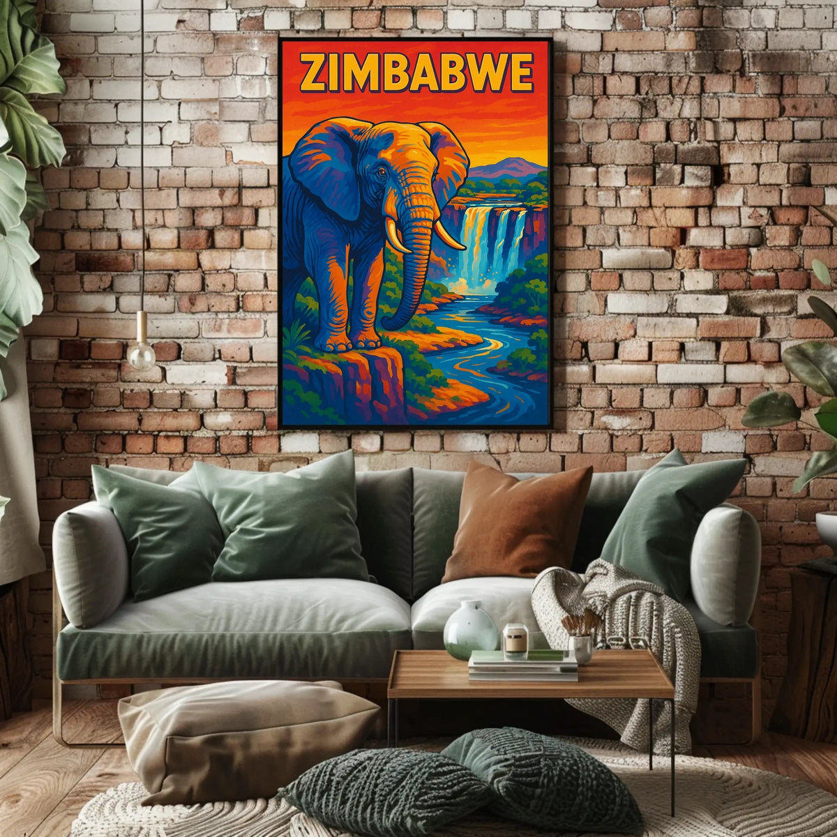 Majestic Zimbabwe Poster