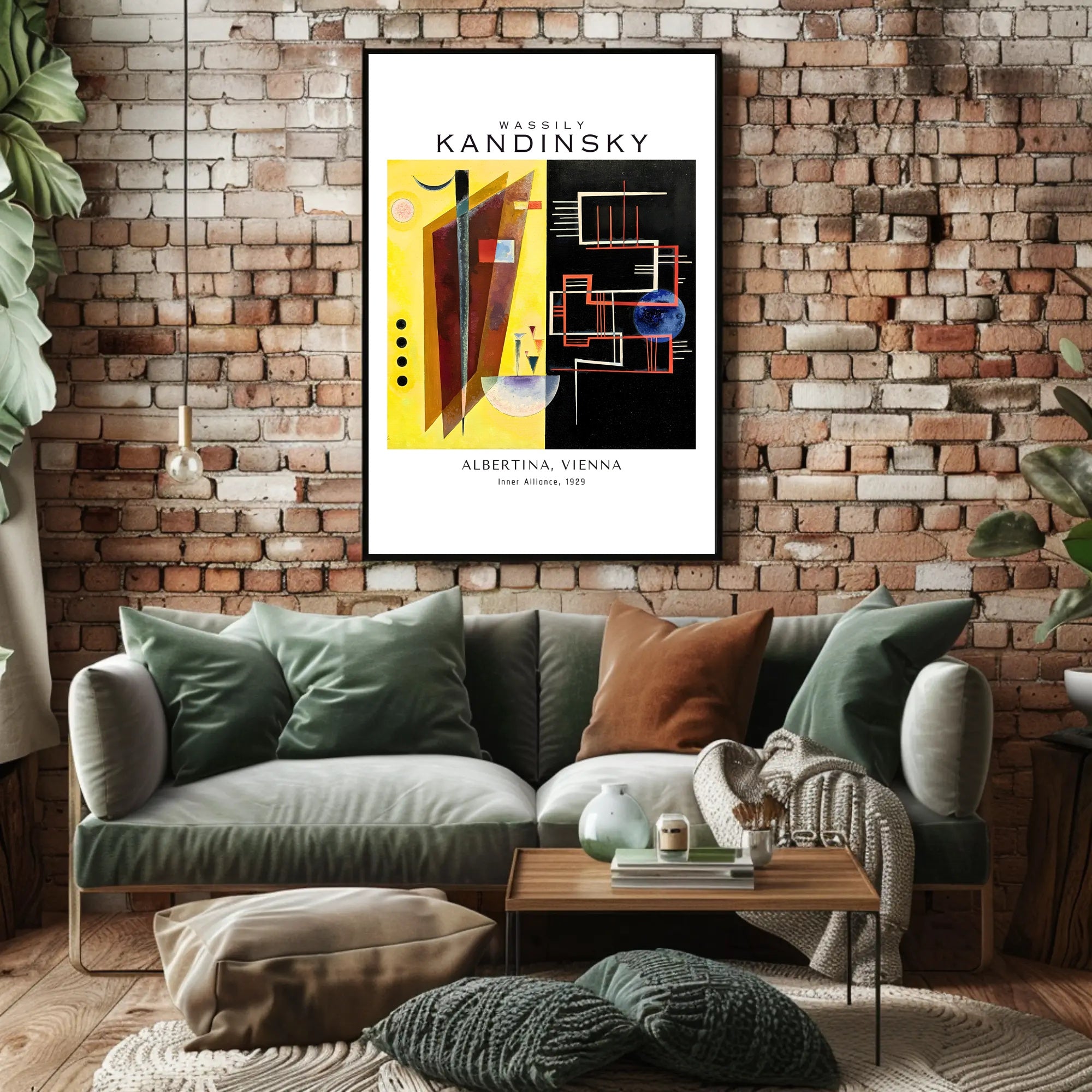 Wassily Kandinsky Inner Alliance 1929 Poster