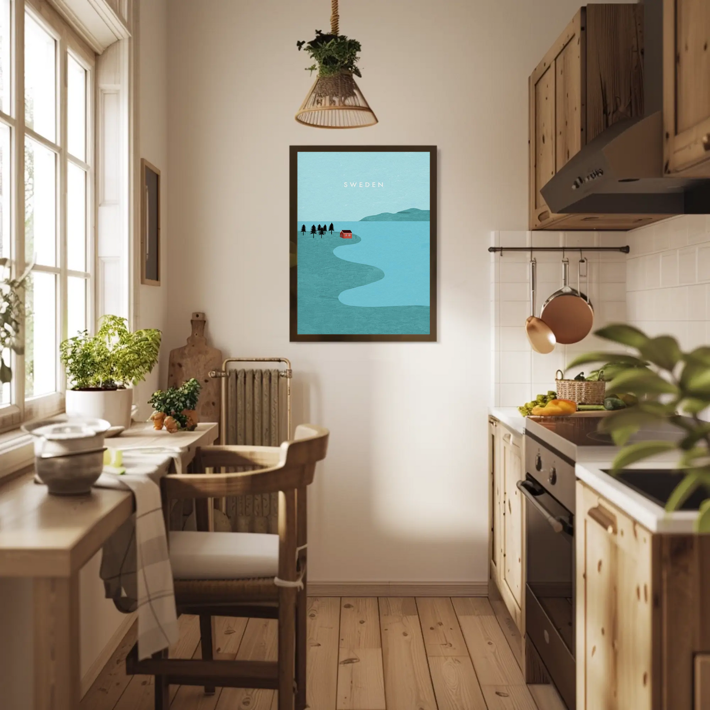 Sweden: Serene Landscape Poster
