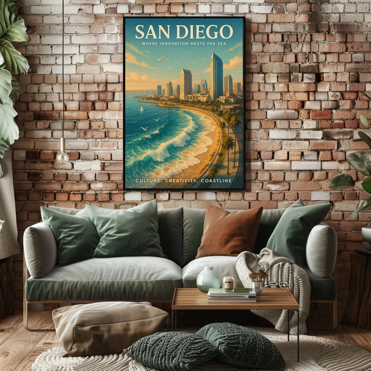 San Diego Where Innovation Meets The Poster