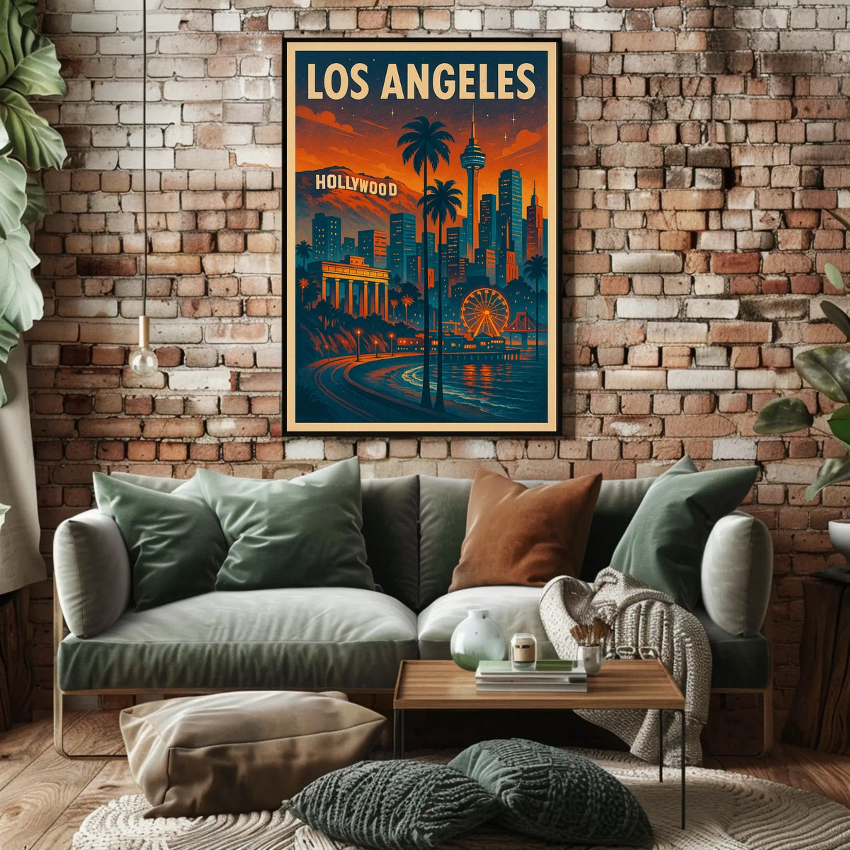 Los Angeles Dreamscape Poster