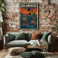 Los Angeles Dreamscape Poster