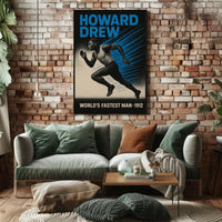 Howard Drew WorldS Fastest Man Poster