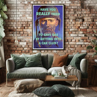 WWII Soldier Conservation Propaganda Poster