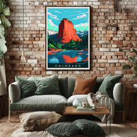 Majestic Colorado Landscape Poster