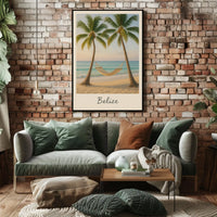Belize Beach Getaway Poster