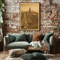 Timeless New York Vintage Poster For Home Decor Lovers