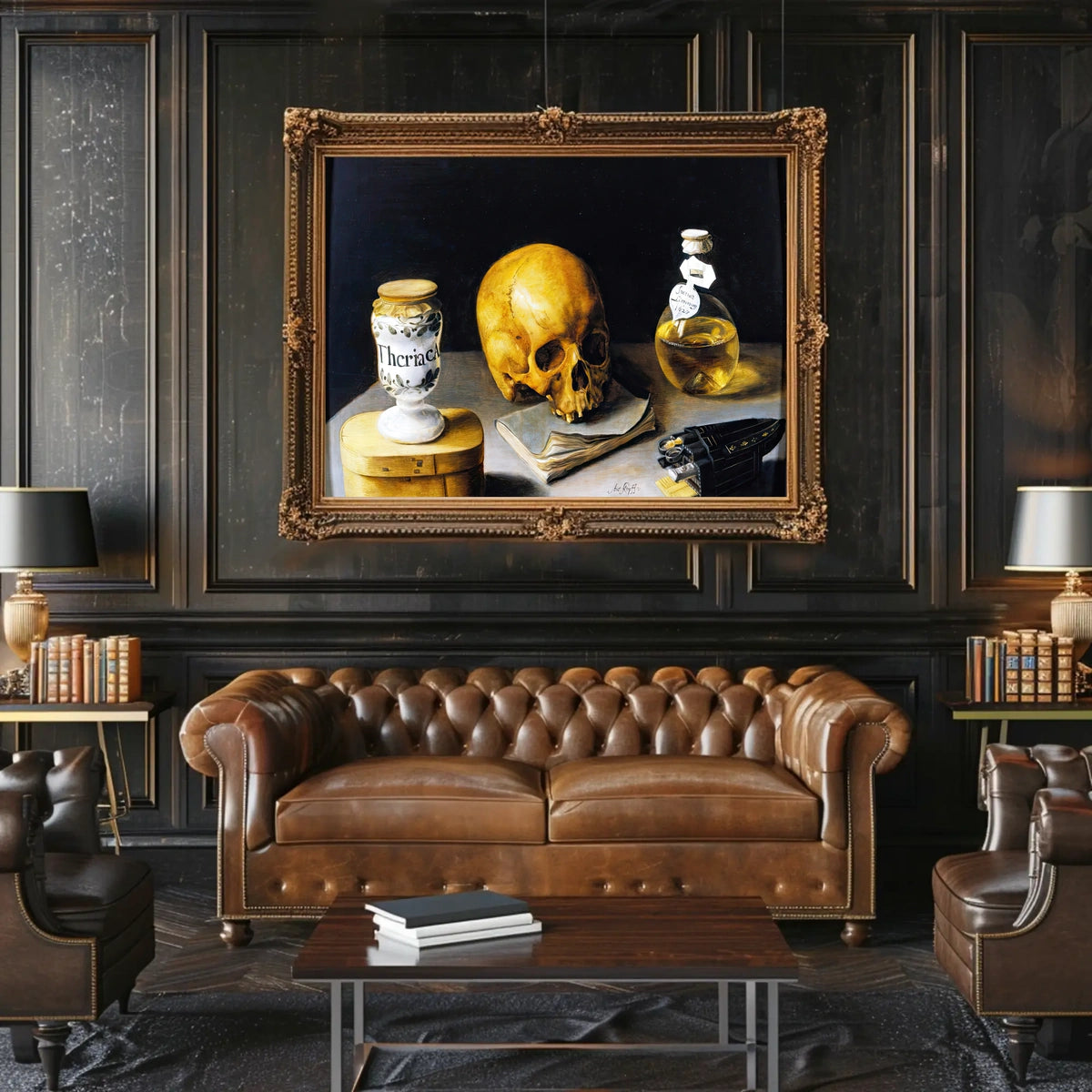 Memento Mori Still Life Dutch Golden Age Artistic Poster