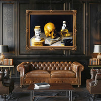 Memento Mori Still Life Dutch Golden Age Artistic Poster