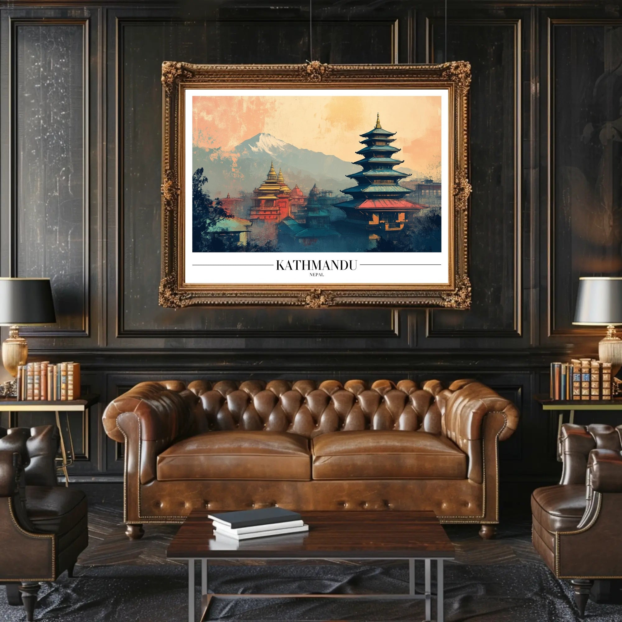 Kathmandu Cultural Heritage Scenic Poster