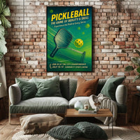 Pickleball Championship Invitation Poster
