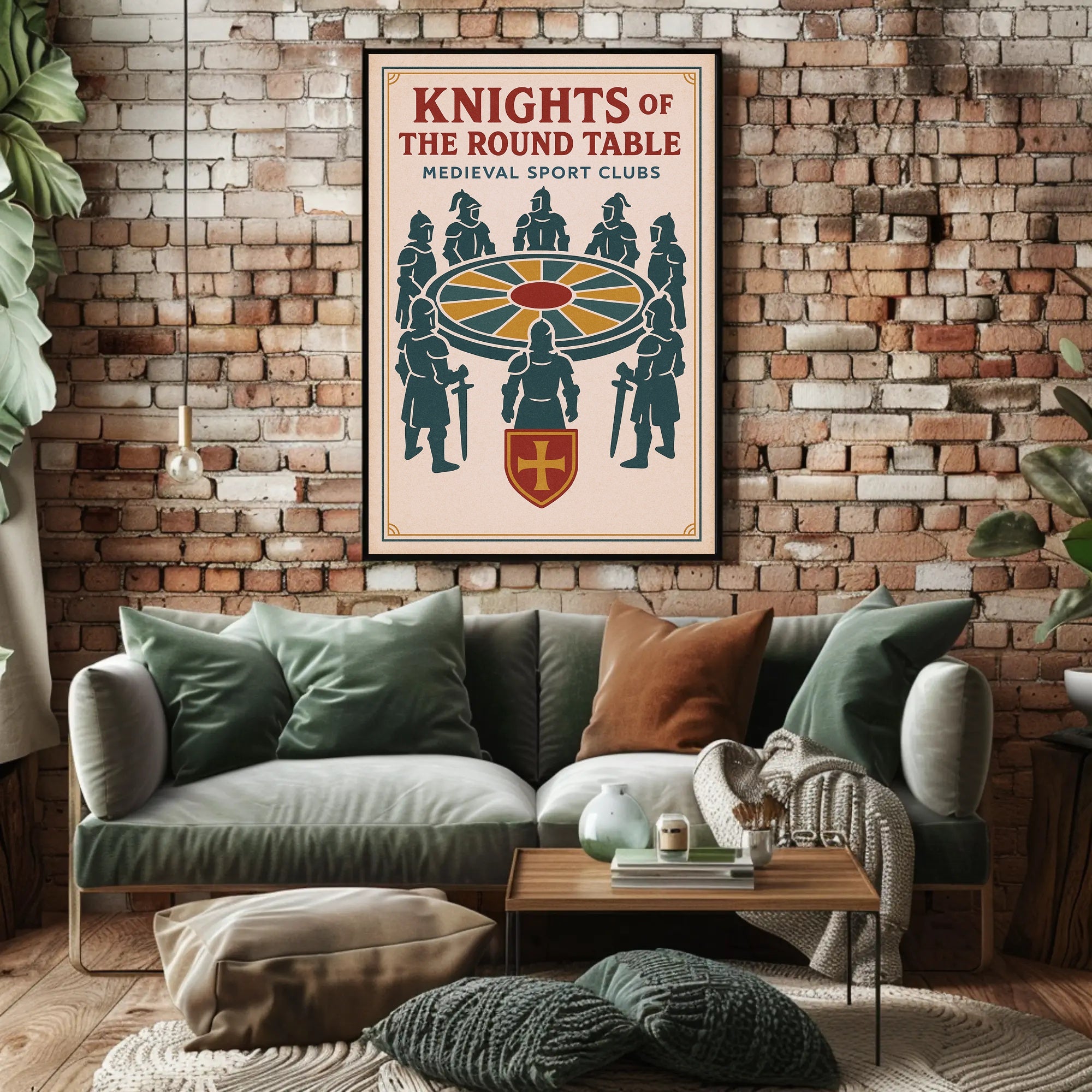 Knights of the Round Table Poster PosterGoat