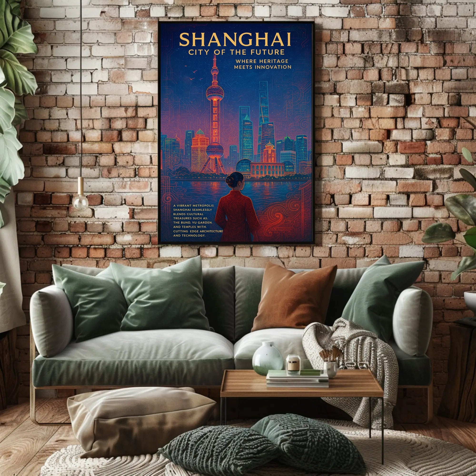 Shanghai City of the Future Poster