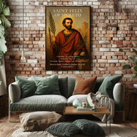 Saint Felix of Spoleto Poster PosterGoat