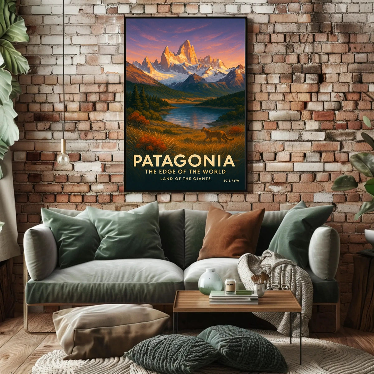 Patagonia The Edge of the World Poster