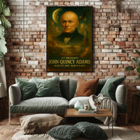 John Quincy Adams Presidential Neoclassical Realism Poster