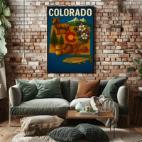 Discover Colorado Poster