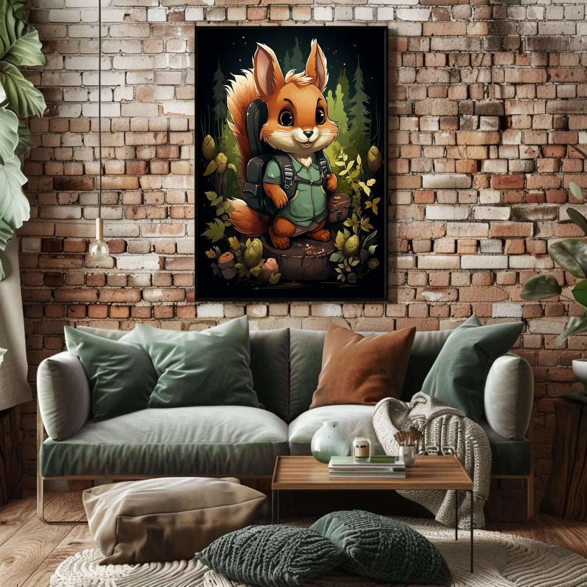 Adventure Awaits The Forest Explorer Poster