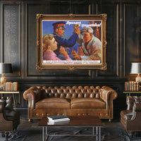 Fight Against Hooliganism Poster