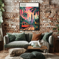 Vibrant Bangkok Poster