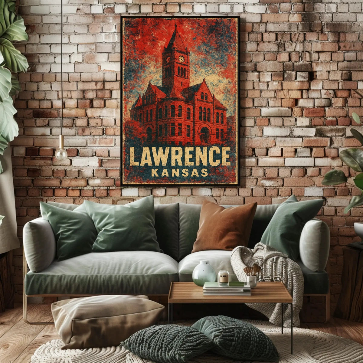 Gothic Landmark Dramatic Sky Vintage Architecture Heritage Timeless Travel Poster