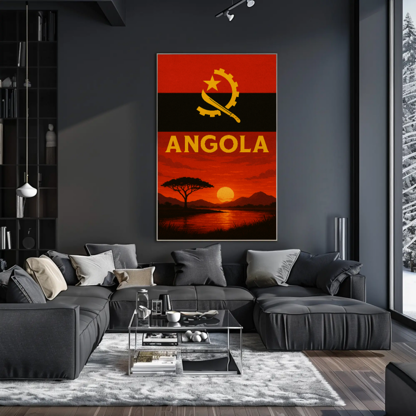 Angola Cultural Revolution Pride Heritage Poster
