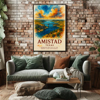 Amistad Reservoir Texas Poster