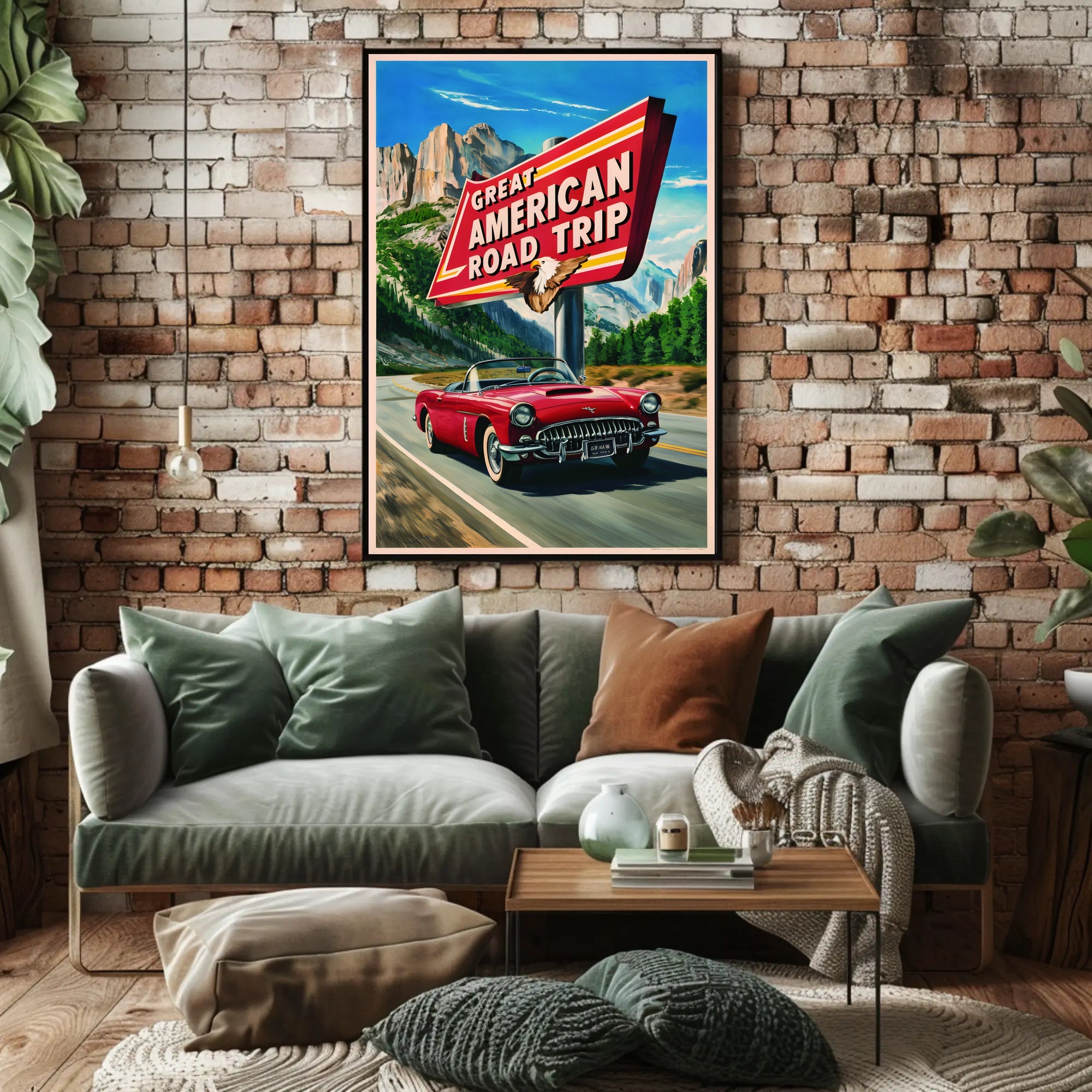 Great American Road Trip Poster