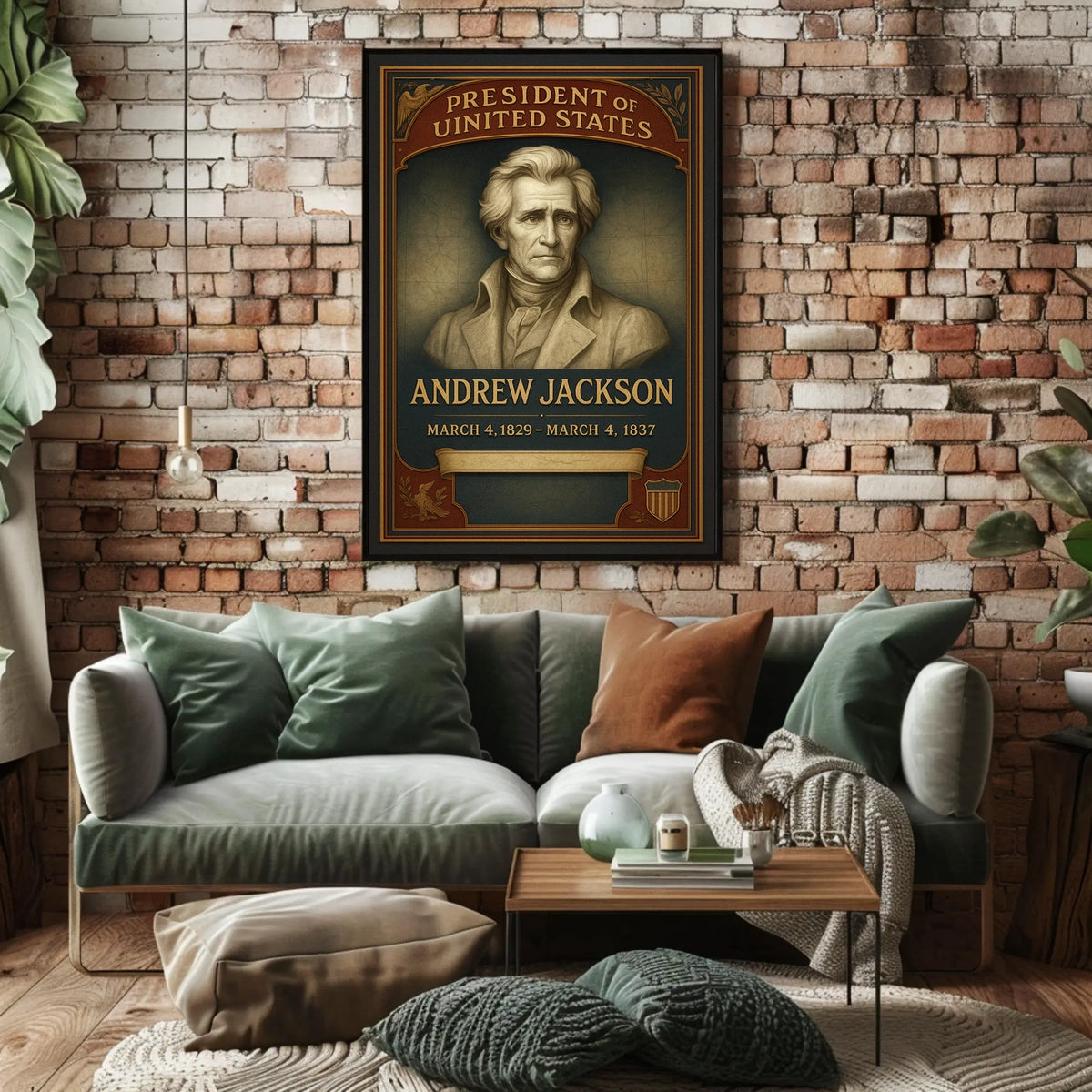 Andrew Jackson President of the United States Poster