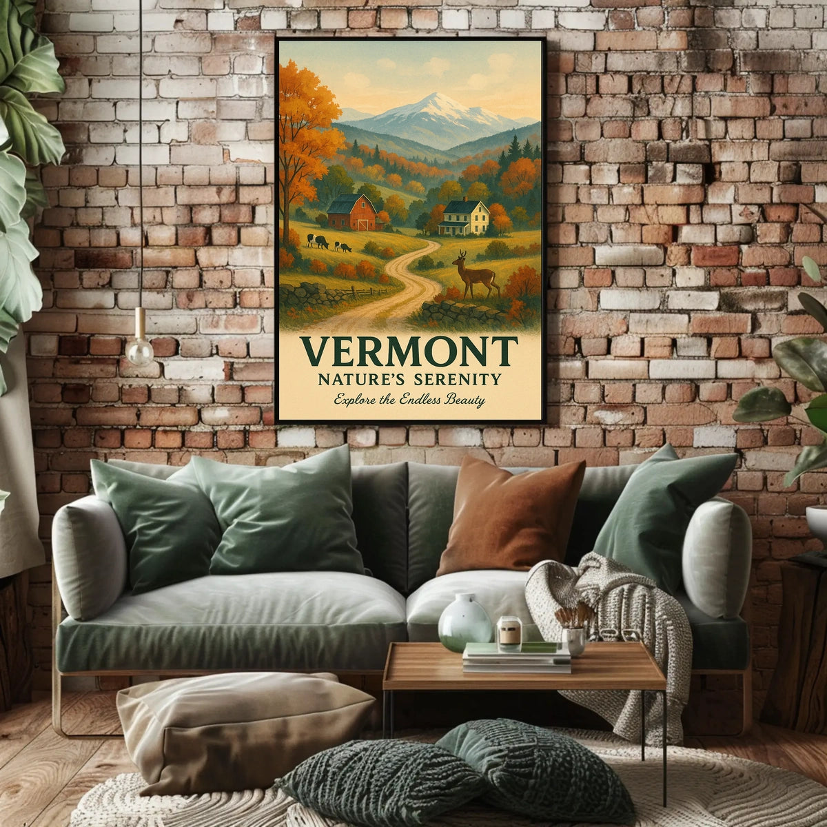 Vermont Natures Serenity Poster