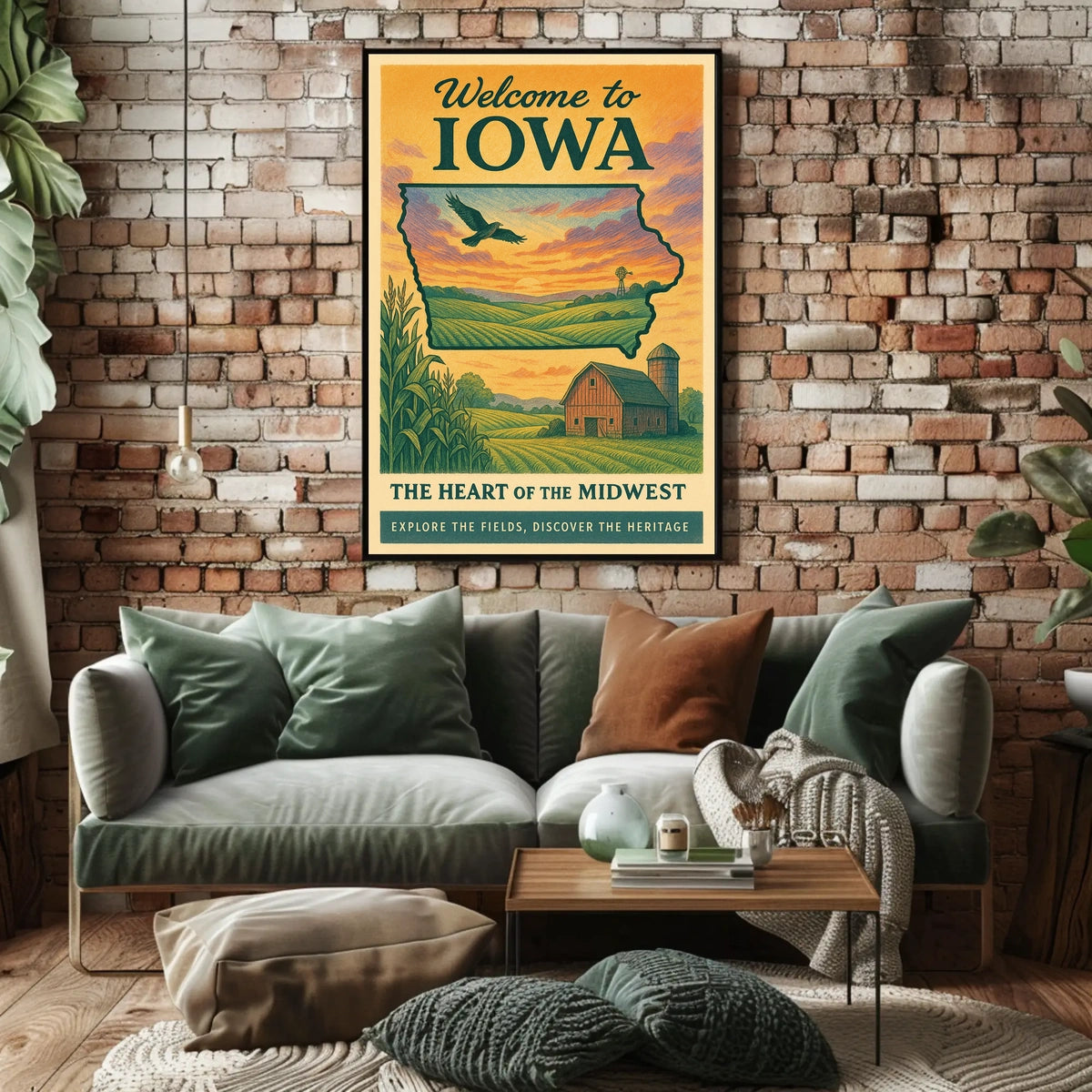 Welcome to Iowa Poster