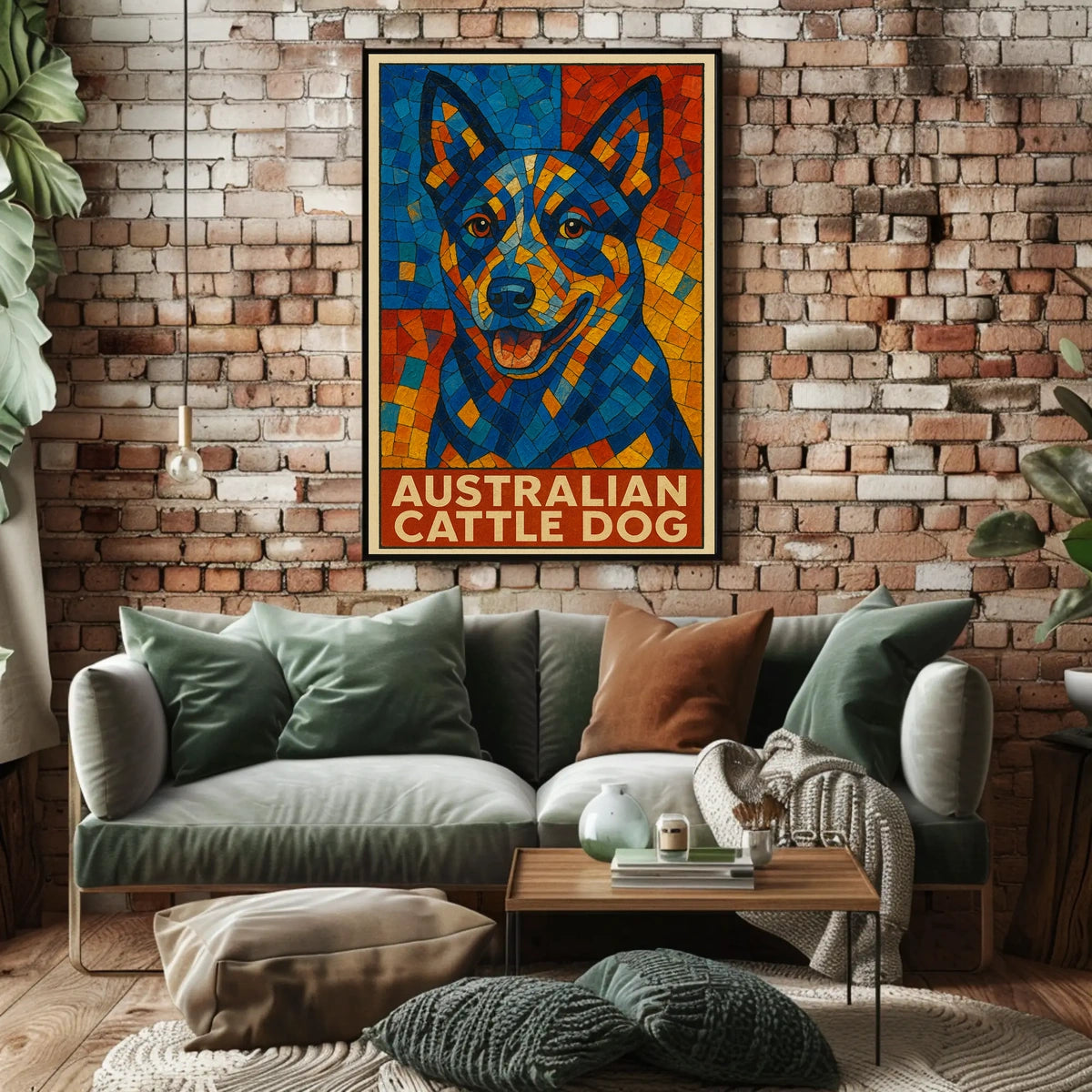 Australian Cattle Dog Art Poster