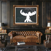 Nuclear Warning Poster