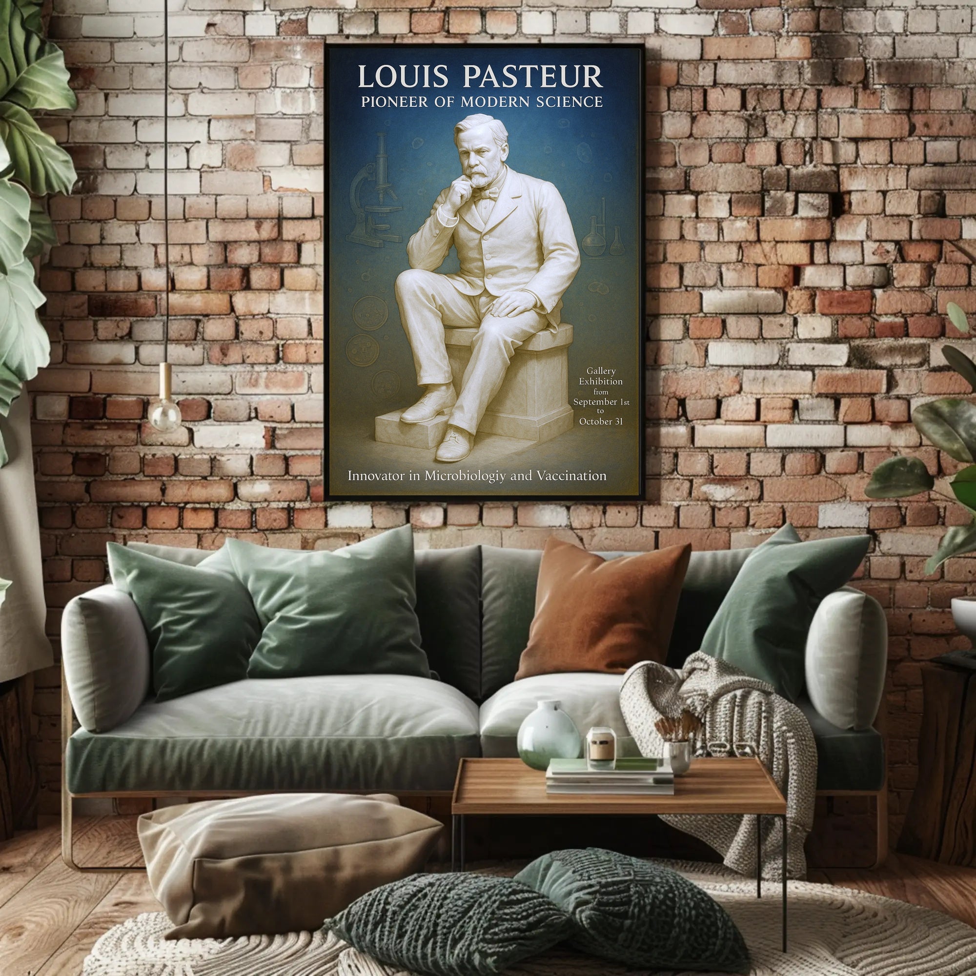 Louis Pasteur Pioneer of Modern Science Poster PosterGoat