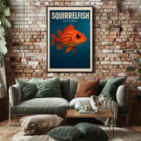 Squirrelfish Spotlight Poster PosterGoat