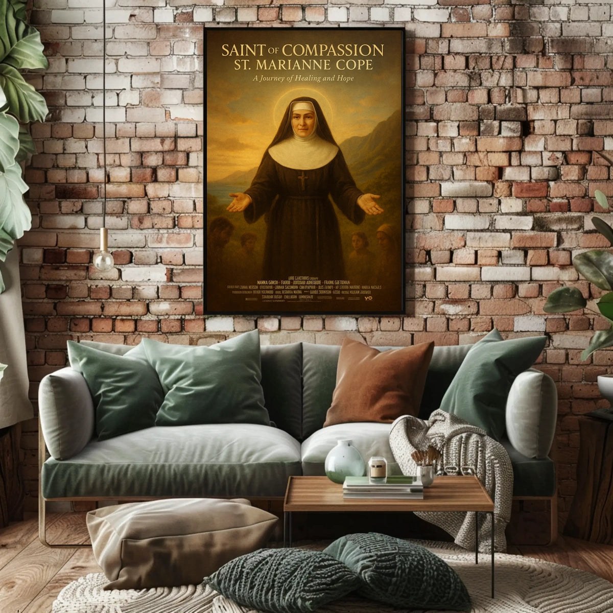 Saint of Compassion St. Marianne Cope Poster