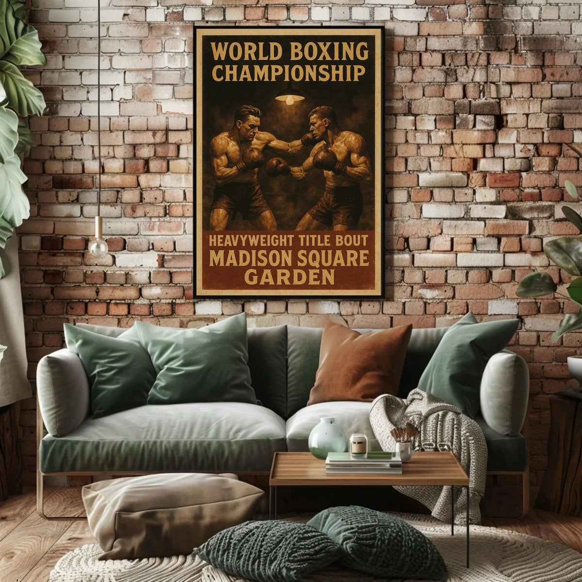 World Boxing Championship Poster