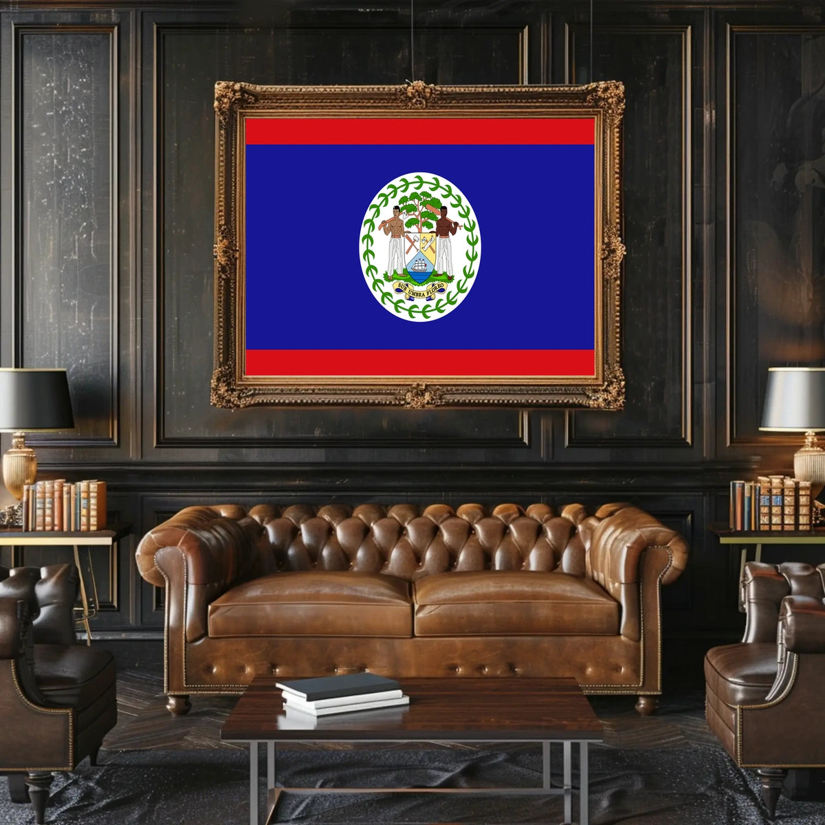 Belize Flag Poster