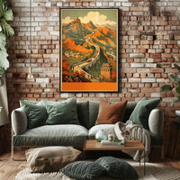 Journey Along the Great Wall Poster