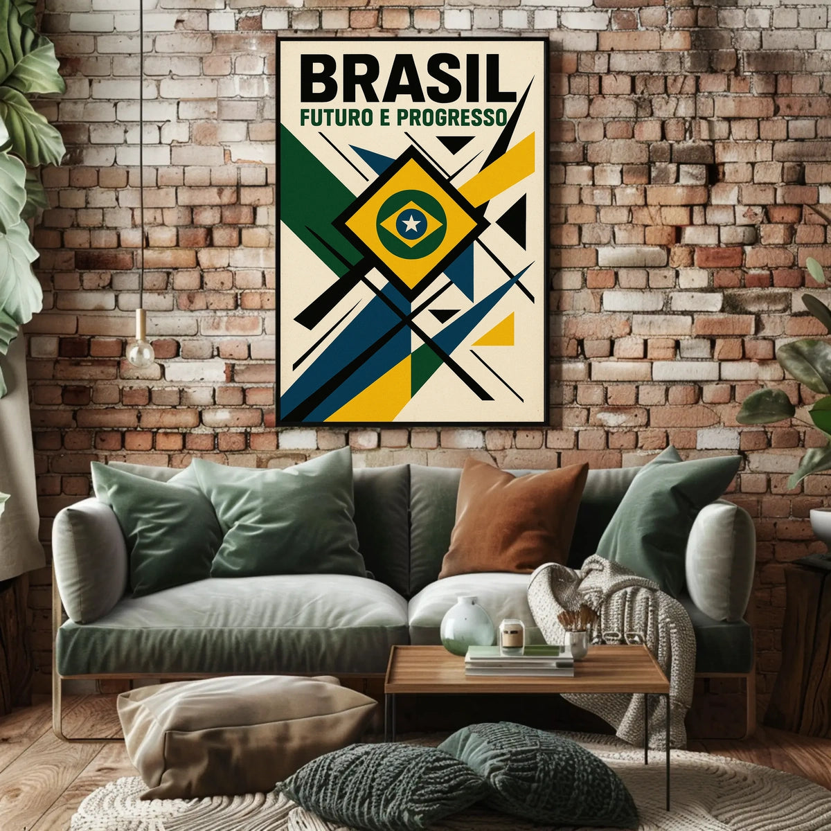 Brasil Futuro e Progresso Poster