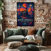 Rock Springs Wyoming Poster