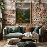 New River Gorge National Park Poster