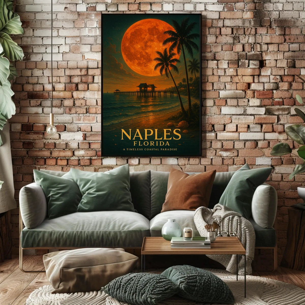 Naples, Florida A Coastal Paradise Poster