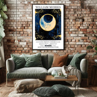 William Morris Cotton Prints Exhibition Poster