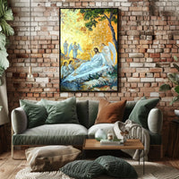 Serene Divine Gathering Poster